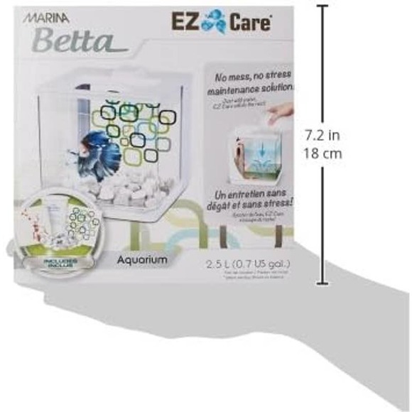 Marina EZ Care Betta Kit, White - Picture 15 of 15